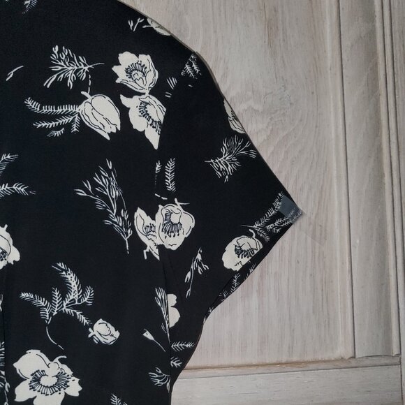 Vintage Mica Asian Style Midi Sheath Dress, Made in the USA - Picture 5 of 10